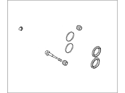 2014 Nissan 370Z Brake Caliper Repair Kit - D1120-JL00A