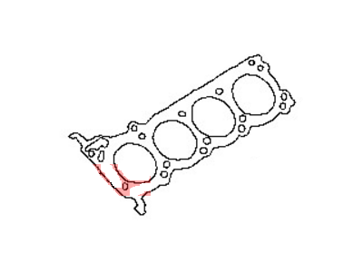 2017 Nissan Titan Cylinder Head Gasket - 11044-EZ40A