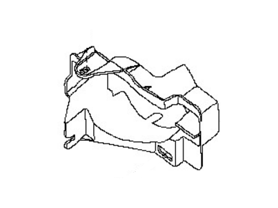 Nissan 26911-JB10A Bracket-Fog Lamp,RH