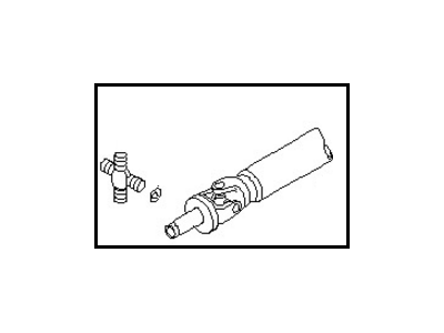 2002 Nissan Frontier Drive Shaft - 37000-9Z010