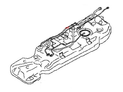 Nissan 17202-3JA0A Fuel Tank Assembly