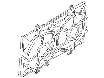 Nissan 21483-5Z000 SHROUD Assembly