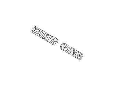 Nissan 720 Pickup Emblem - 96994-S3501