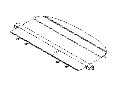 Nissan 84982-CA000 TONNEAU Cover Assembly