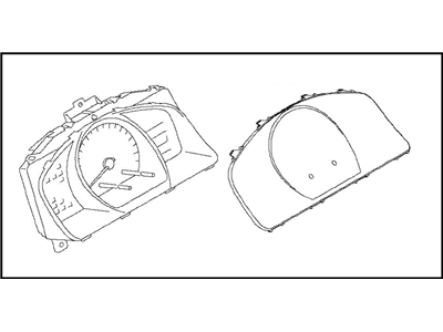 2015 Nissan NV Instrument Cluster - 24810-3LM0A