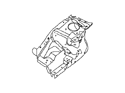 Nissan 64120-CD010 Housing-Front STRUT,RH