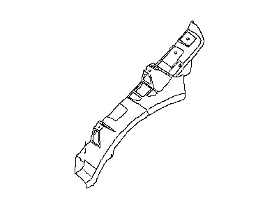 Nissan F4180-3SHMA Reinforcement-Hoodledge,RH