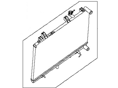 2017 Nissan Murano Radiator - 21460-5AF0A