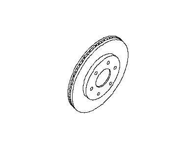 Nissan Armada Brake Disc - 40206-ZC60A