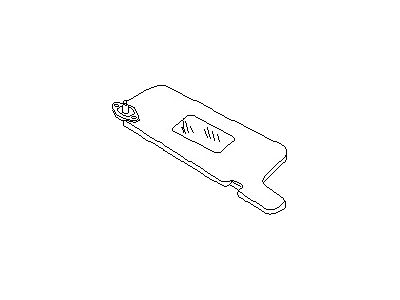 Nissan 96400-41F02 Right Sun Visor Assembly