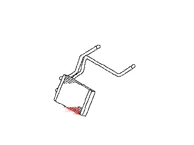 Nissan 27140-AM60A Core-Heater