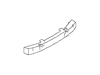 Nissan 85090-5AA0A Absorber Assy-Energy,Rear Bumper