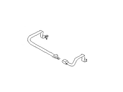 Nissan 88850-32R00 Belt Set Center Rear Seat