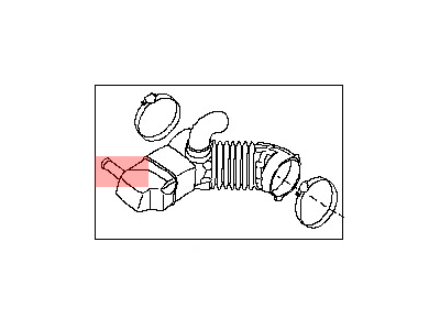 Nissan 16576-ET80A Pipe Assembly Air