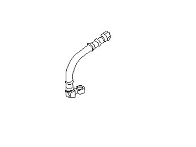 1986 Nissan Stanza Power Steering Hose - 49711-16R03