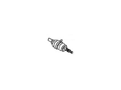 Nissan 39101-5AF0D Shaft Assy-Front Drive,LH