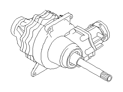 Nissan Murano Transfer Case - 33100-CA000