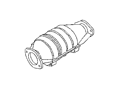 1996 Nissan Sentra Catalytic Converter - 20800-1E527