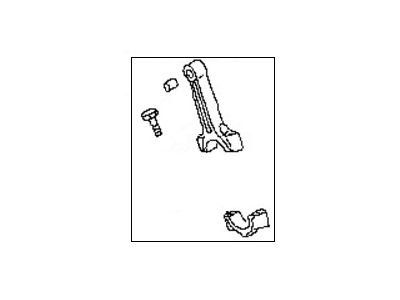 Nissan 12100-4W001 Rod Complete-Connecting