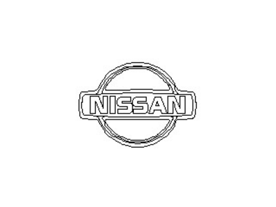 Nissan 62892-5Y700 Grille Emblem Badge Factory