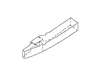 Nissan 85032-8J000 Reinforce-Inner Rear Bumper Center