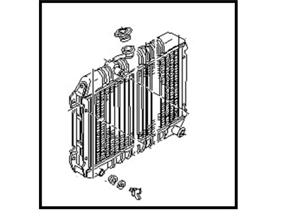 Nissan 21400-30W00 Radiator Assy