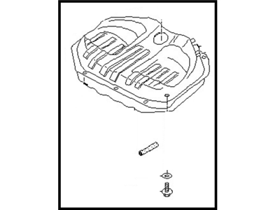 Nissan 17202-61A11 Fuel Tank Assembly