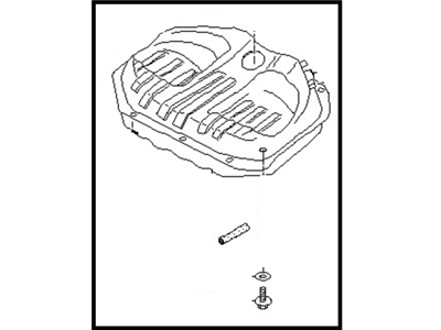 Nissan Pulsar NX Fuel Tank - 17202-61A11