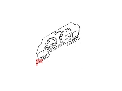 Nissan 24821-01P23 Speedometer Assembly