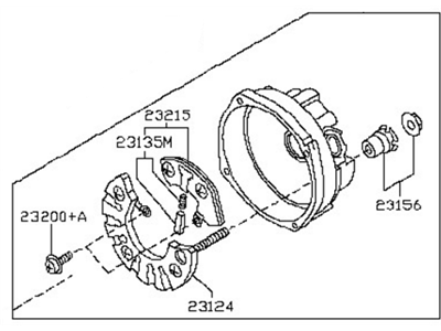 Nissan GT-R Alternator Case Kit - 23127-JF01A