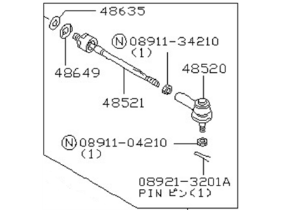 Nissan 48510-34A00