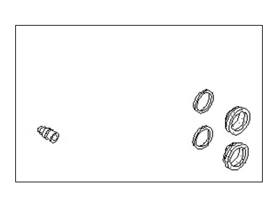 Nissan Hardbody Pickup (D21) Brake Caliper Repair Kit - 41120-51S26