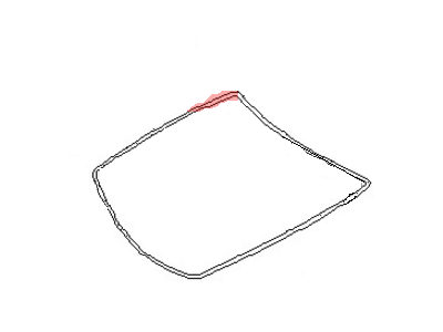 Nissan 90832-32P02 Weatherstrip-Back Door Opening