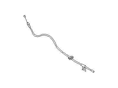 2001 Nissan Xterra Parking Brake Cable - 36402-8Z300