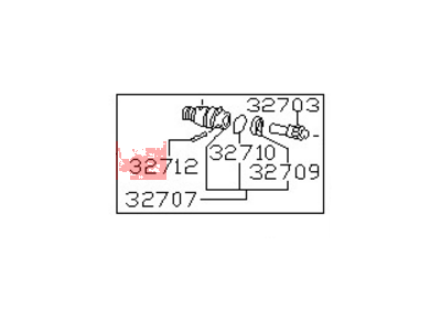 1985 Nissan 200SX Speed Sensor - 32702-58S21