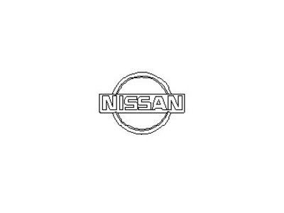 1997 Nissan 240SX Emblem - 65890-81F00