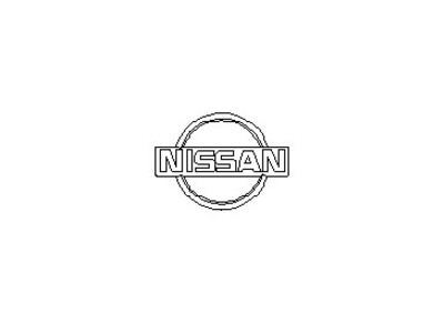 Nissan 65890-65F00 Emblem-Hood