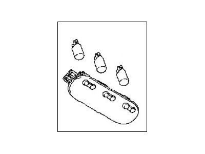 Nissan 26430-3ZA1A Lamp Assembly Map