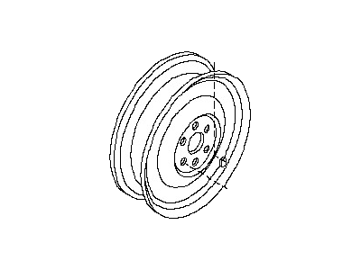 Nissan 40300-9FT4A Wheel Alloy