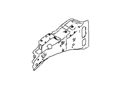 Nissan F4181-3WCMA Reinforcement-Hood LEDGE,LH