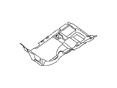 Nissan 74902-ZS32C Carpet-Floor,Front