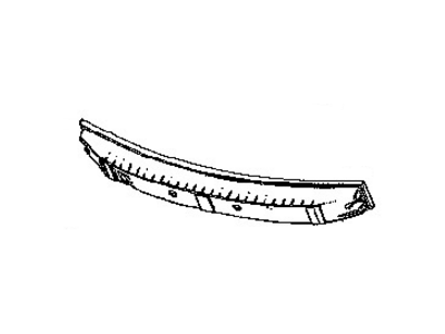 Nissan 62242-3TA0B RETAINER-Front Bumper Lower