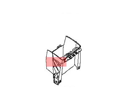 Nissan 96926-9BF0A Ox Assembly-Inner, Console