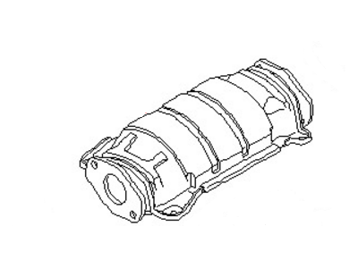 Nissan 20802-01P25 Three Way Catalytic Converter