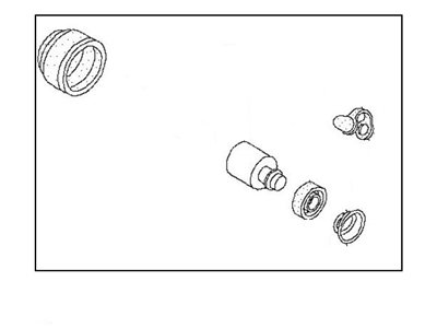 1984 Nissan 720 Pickup Clutch Slave Repair Kit - 30621-U7025