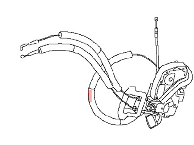 2009 Nissan Altima Door Lock Actuator - 80500-JA000