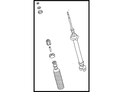 1992 Nissan 300ZX Shock Absorber - 56210-30P25