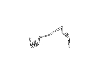 1989 Nissan Maxima Power Steering Hose - 49726-85E00