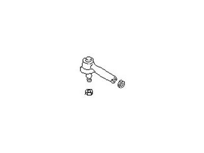 Nissan 48520-0M025 Socket Kit-Tie Rod,Outer