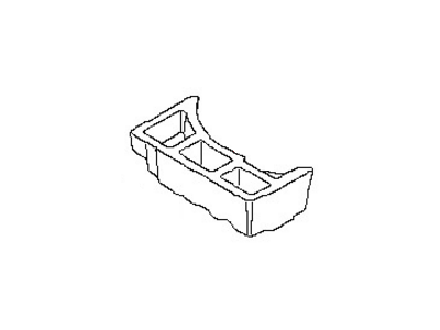 Nissan 849A9-1KA0A SPACER-Luggage Floor, LH